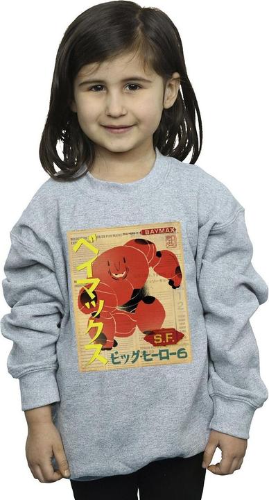 Image du produit Disney - Sweat BIG HERO BAYMAX BAYMAX NEWSPAPER - Fille (104)