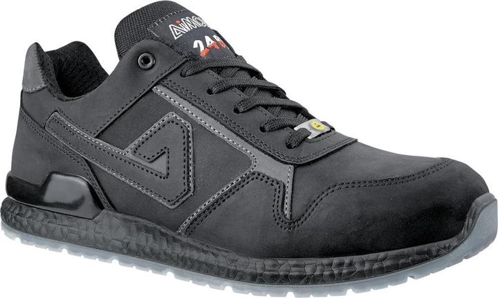 Aimont Safety shoe Roky Size 41 black S3 SRC ESD EN ISO 20345 Pull-Up Leather (S3, 41)