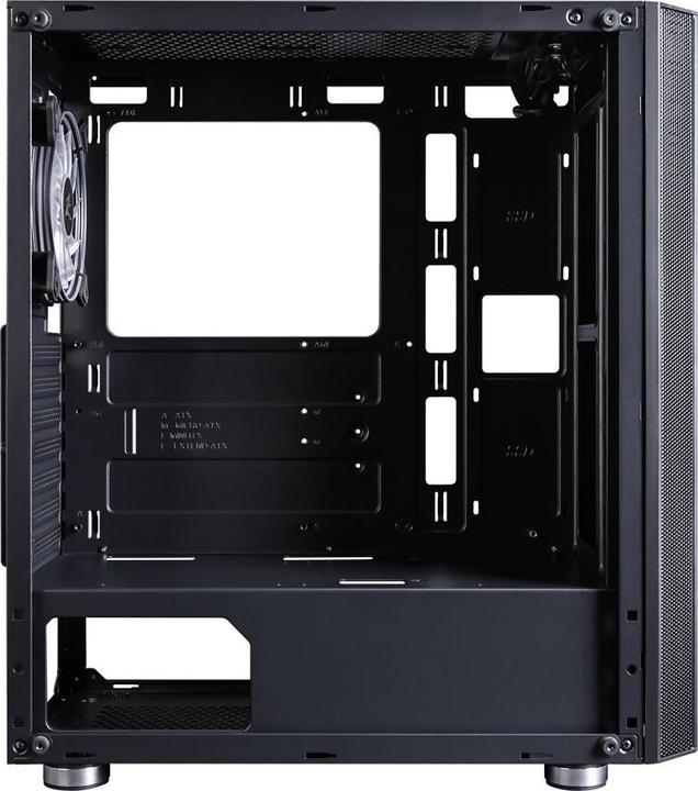 Actual product image Zalman R2 Black Computer Case Midi Tower Black (ATX, mATX, Mini-ITX, E-ATX)
