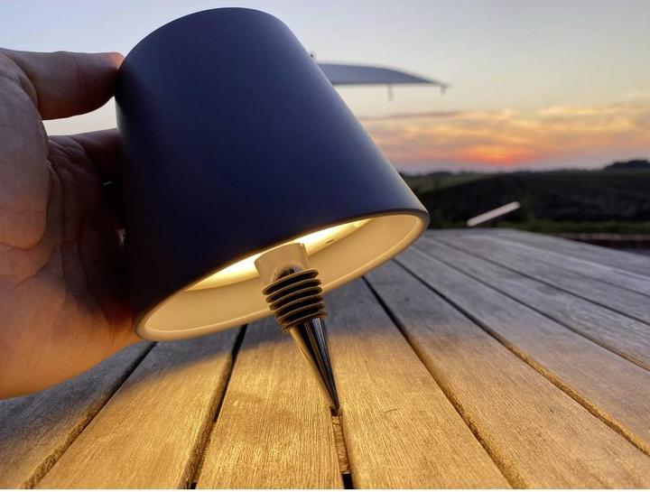 Immagine prodotto Modern-Electronics m-e LUNA-80 W 41434 Lampada da tavolo ricaricabile LED LED installato