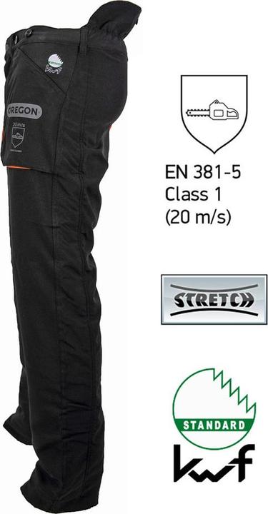 Produktbild Oregon Schnittschutzhose Yukon von Klasse 1 Typ A Gr. XL (XL)