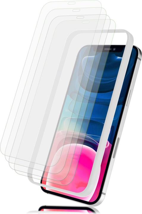 Immagine prodotto Nalia 4x vetro protettivo & 1x sagoma (4 Pezzo/i, Apple iPhone 13 mini)