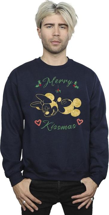 Immagine prodotto Disney Mickey Mouse Merry Kissmas Felpa Uomo (XXL)