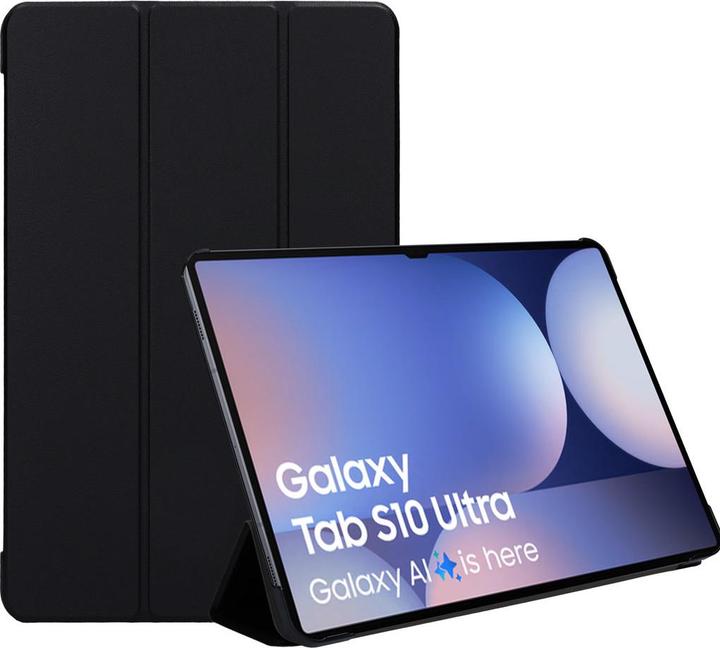 Mobiparts Tablet Stand Case Samsung Galaxy Tab S10 Ultra Black (Galaxy Tab S10 Ultra)