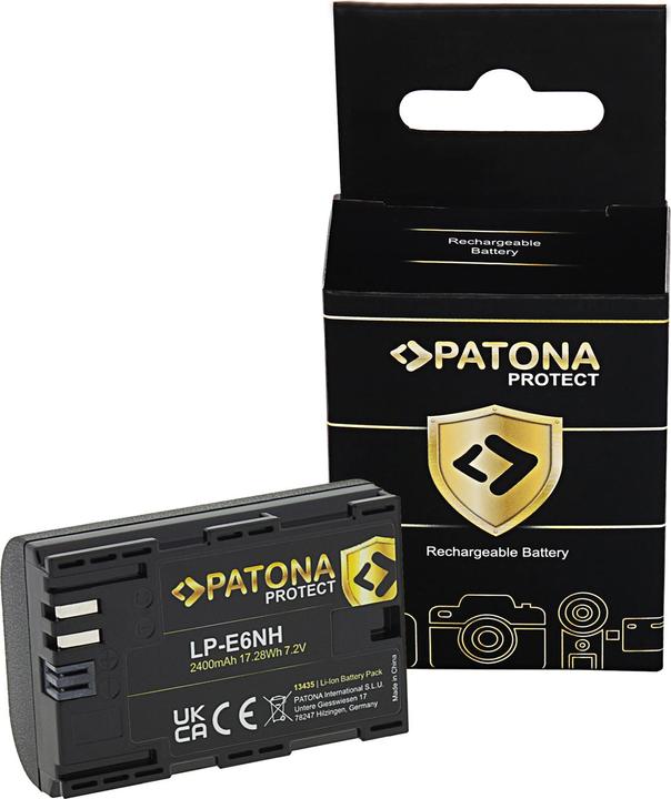 Actual product image Patona LP-E6NH Set (Charger, Rechargeable battery, Set)