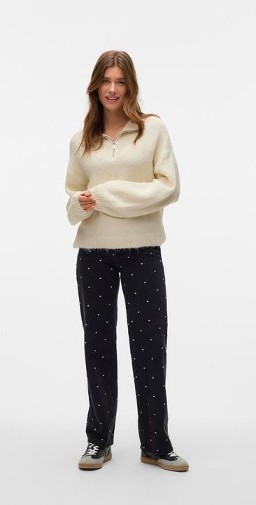 Immagine prodotto Vero Moda VMTESSA Hohe Taille Weiter Beinschnitt Jeans Weit geschnitten (W26/L30)