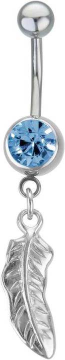 Bijouteria Bauchpiercing (Edelstahl, Messing, Kristall)