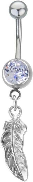 Immagine prodotto Bijouteria Piercing ventre (Acciaio inossidabile, Ottone, Vetro (di orologio))