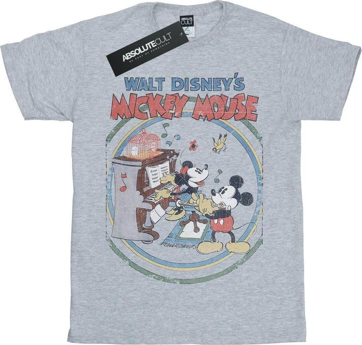 Immagine prodotto Disney Mickey Mouse Piano Maglietta Ragazze (140, 146)