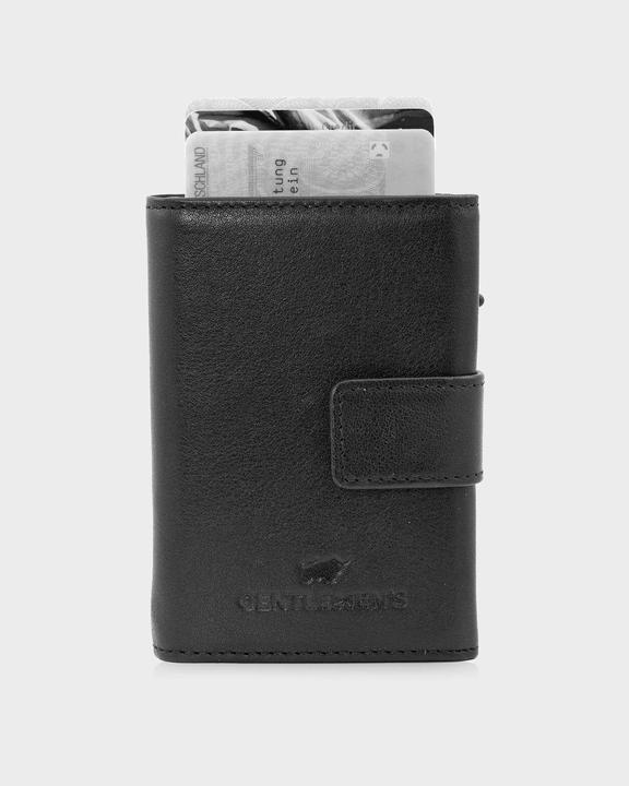 Produktbild Braun Büffel Slim Wallet x Gentlemens mit Reissverschluss
