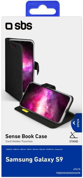 Immagine prodotto SBS Custodia per cellulare Book Sense per Samsung Galaxy S9 (Samsung Galaxy S9)