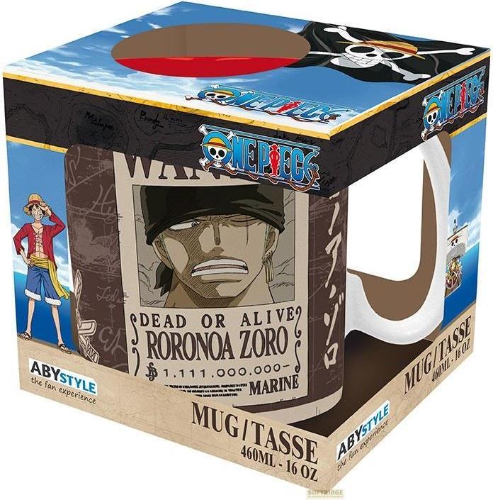 Actual product image ABYstyle One Piece - Roronoa Zoro (460 ml, 1 x)
