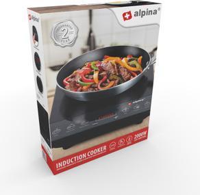 Actual product image alpina Induction cooker