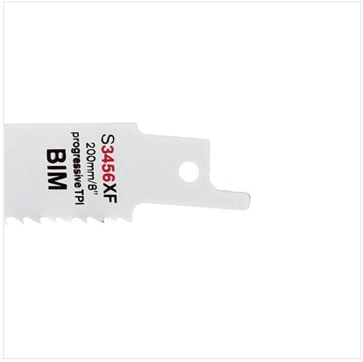 Actual product image Bosch Professional Zubehör Sabre saw blade S 3456 XF, Progressor for Wood and Metal, pack of 5