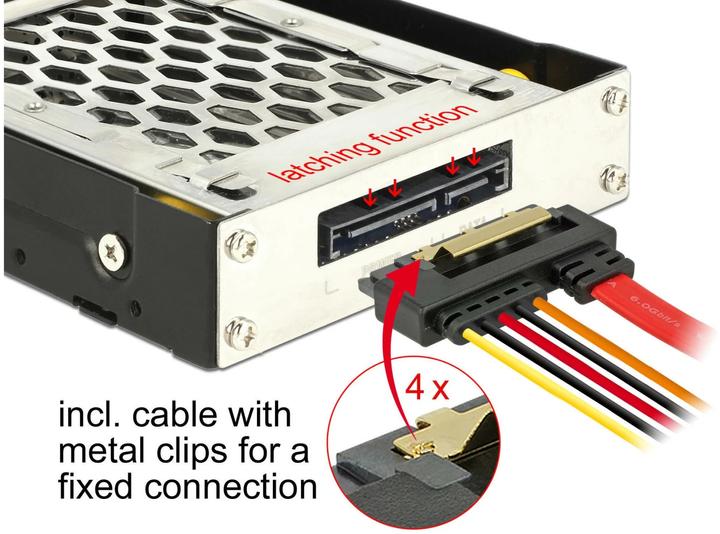 Immagine prodotto Delock Telaio rimovibile per 1 x 2.5" HDD/SDD