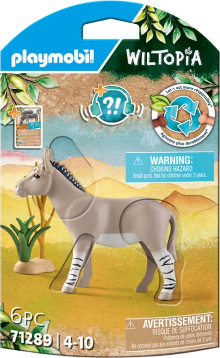 Actual product image Playmobil Wiltopia - African Donkey (71289, Playmobil Wiltopia)