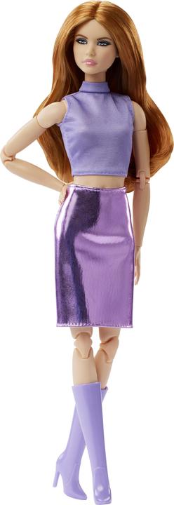 Immagine prodotto Barbie Signature Looks - Vestito lilla Capelli rossi