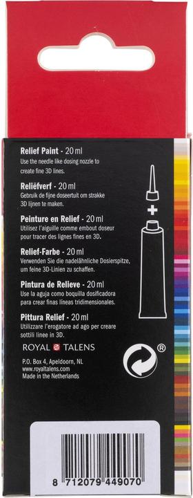 Produktbild Amsterdam Acrylfarbe Reliefpaint 602 (Dunkelgrün, 20 ml)
