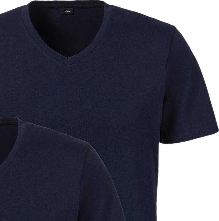 Actual product image S.Oliver Pack of 4 Basic Undershirt / Shirt Short Sleeve (L)