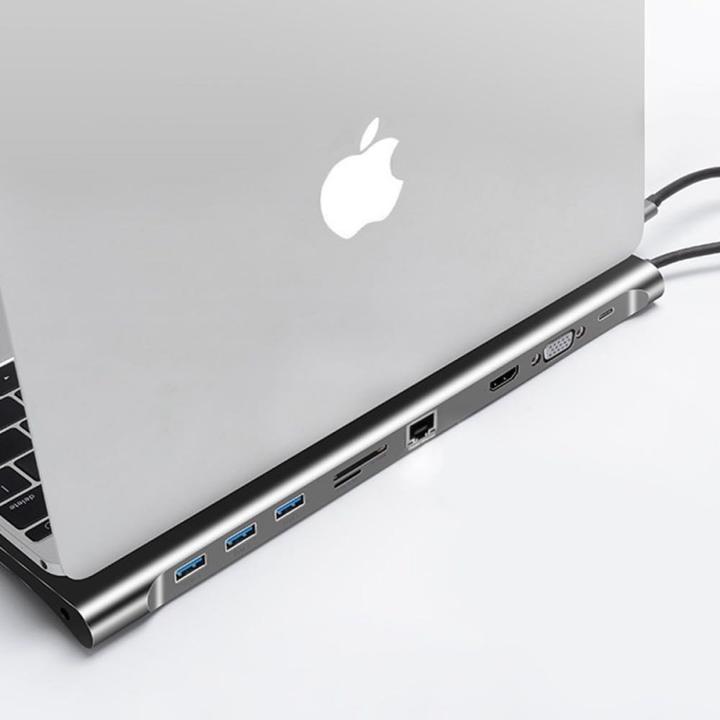 Actual product image JCPAL USB-C Ultra slim dock (USB-C, 4 Ports)
