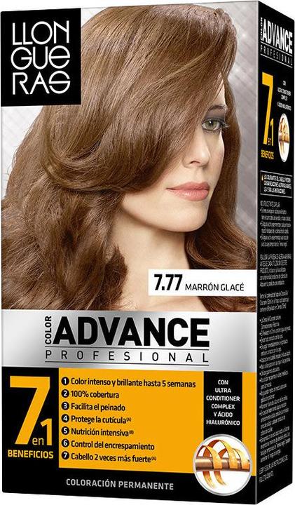 Immagine prodotto Llongueras COLOR ADVANCE #7.77-marrón glacé (7,77 Marrone freddo)