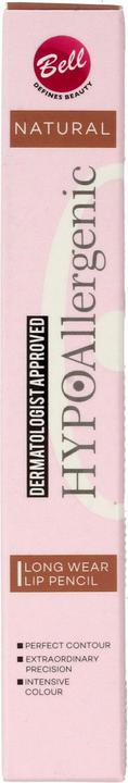 Bell Cosmetics Hypoallergenic Lip Pencil Long-lasting Stick Lipliner 03 (03 Natural)