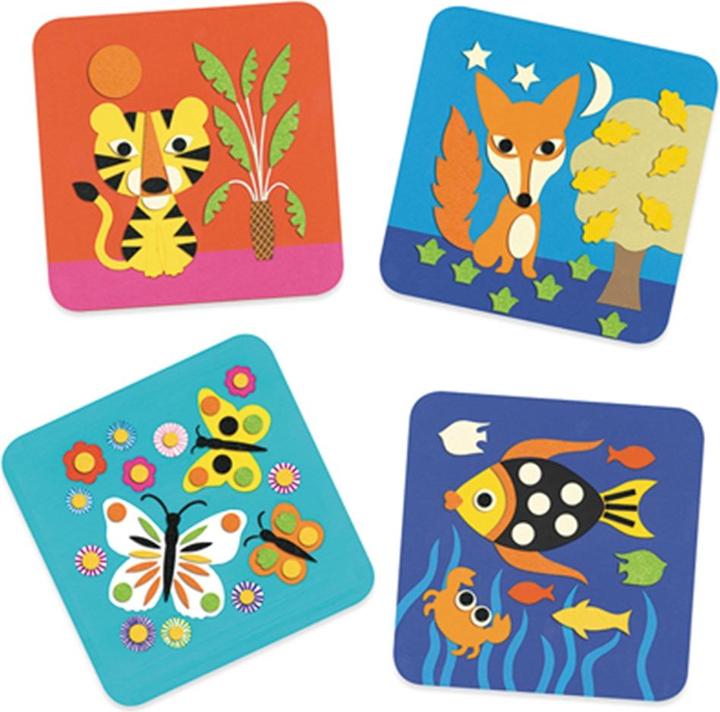 Image du produit Djeco Tableaux en feutre Sweet Nature