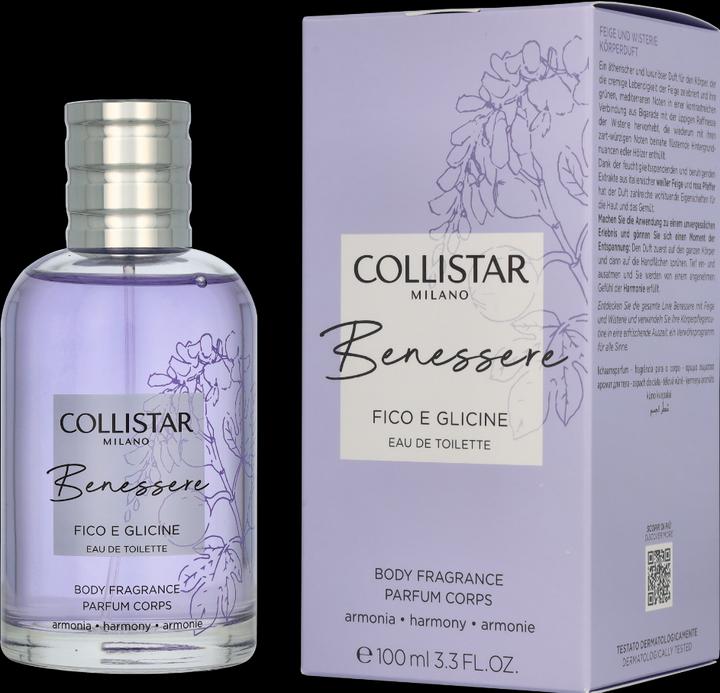 Image du produit Collistar Benessere Fig And Wisteria Eau De Toilette For Women (Eau de toilette, 100 ml)