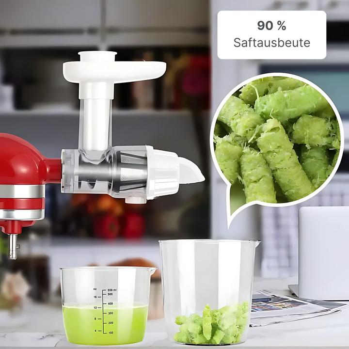 Image du produit Hermex Alternativer Entsafter für KitchenAid Slow Juicer Aufsatz Saftpresse