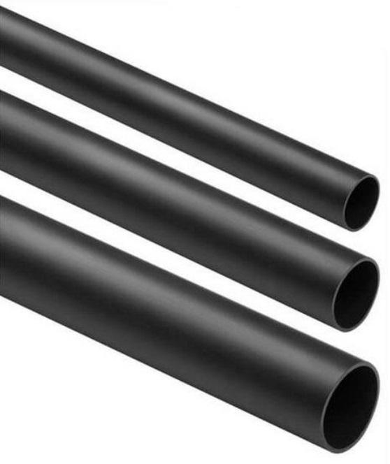 Image du produit No Name Tube de câblage rigide lisse BLACK CRL-16 2m (PACK de 25 pièces)