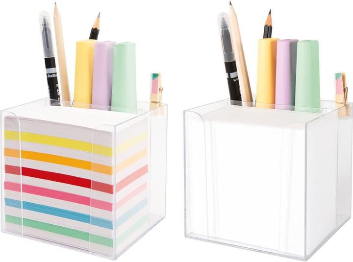 Image du produit Folia Boîte de notes avec porte-stylo