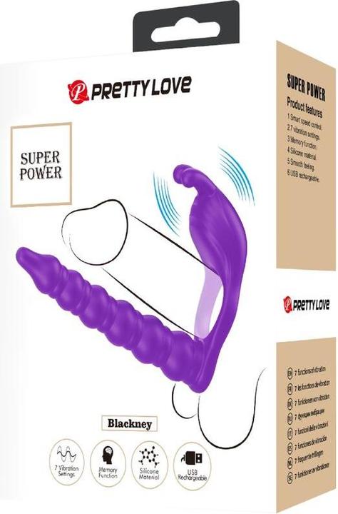 Produktbild Pretty Love Blackney Penisringe Mit Vibrator-Plug