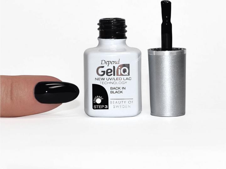 Produktbild Beter Besser Depend Gel Iq Esmalte Zurück In Schwarz41001 (Schwarz, Gel-Effekt Nagellack)