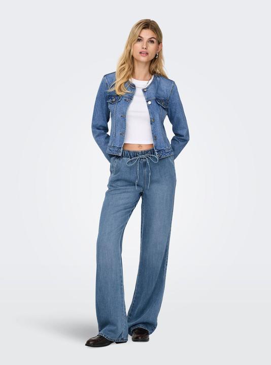Produktbild Only ONLGRETA Hohe Taille Weiter Beinschnitt Jeans Jeans mit weitem Bein (30)