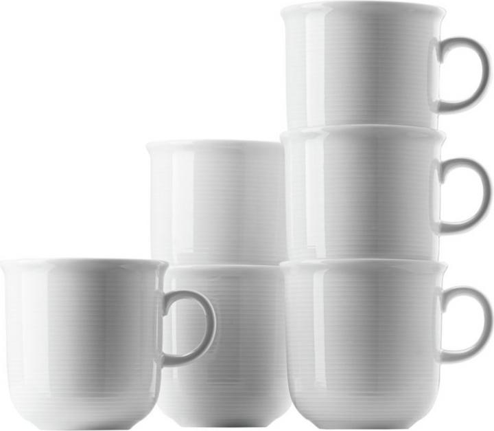 Immagine prodotto Thomas Tazza Trend bianca con manico 0,28 l set di 6 pezzi. (280 ml, 6 x)