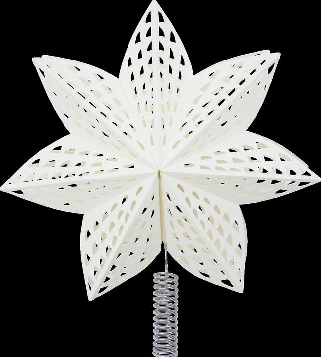 Actual product image House Doctor Poinsettia, HDGint, white (4 -part)