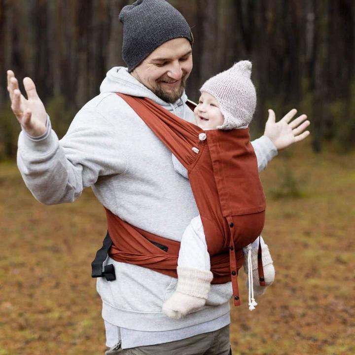 Actual product image Baby Carrier DidyKlick 4u Rusty Red