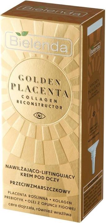 Bielenda Golden Placenta Collagen Reconstructor Moisturizing And Lifting Anti-Wrinkle Eye Cream 15Ml (15 ml, Tag + Nacht)