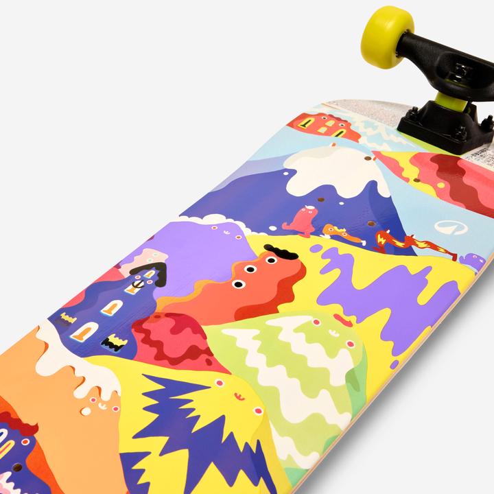 Immagine prodotto Decathlon Play 120 Happy Kids' Skateboard Ages 3 to 7 (7.25")