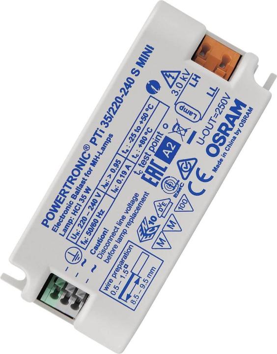 Produktbild Osram PTi 35/220…240 S MINI - 50000 h - -25 - 50 °C - 198 - 264 V - 50/60 Hz - 20 A -