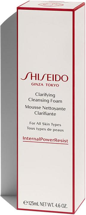 Immagine prodotto Shiseido Schiuma detergente chiarificante (Panni pulizia, 125 ml)