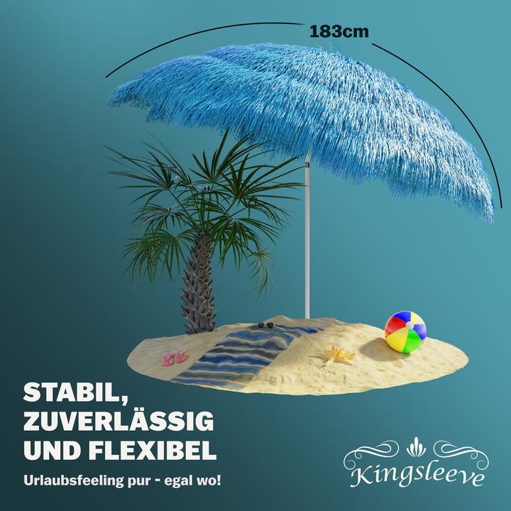 Immagine prodotto Kingsleeve Ombrellone da mare (1.60 m)