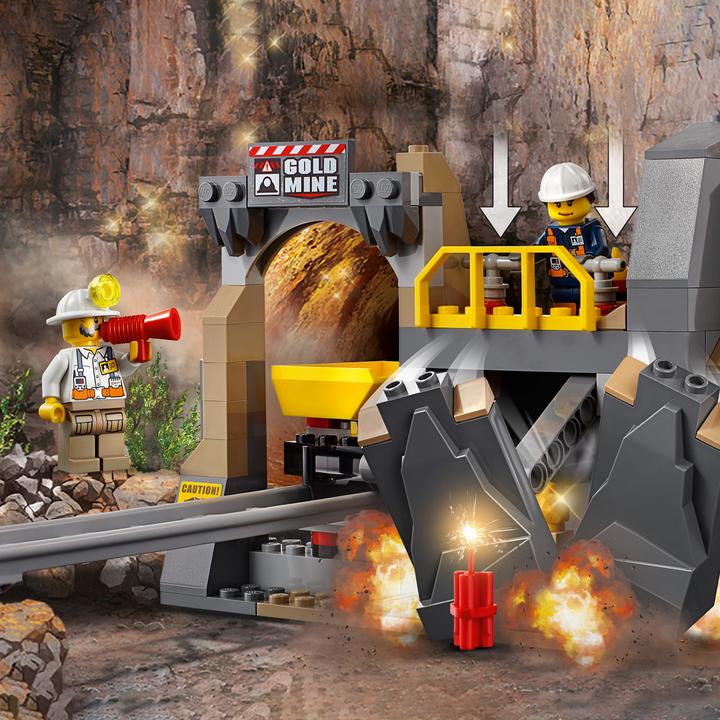 Actual product image LEGO Mining professionals at the extraction site (60188, LEGO City)