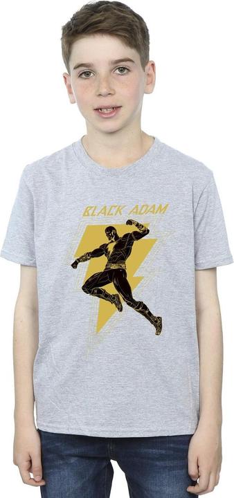 Image du produit - T-shirt BLACK ADAM GOLDEN BOLT CHEST - Garçon (140, 146)