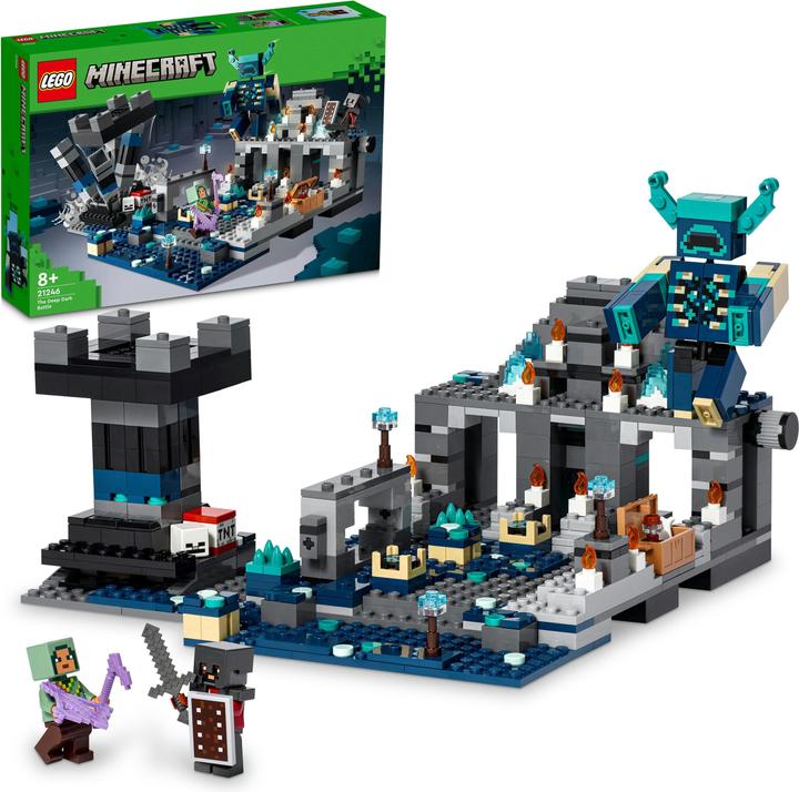 Produktbild LEGO Das Duell in der Finsternis (21246, LEGO Minecraft)