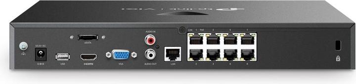 Produktbild TP-Link NET VIDEO RECORDER 8CH POE+/VIGI NVR2008H-8MP (Netzwerk Videorecorder (NVR))