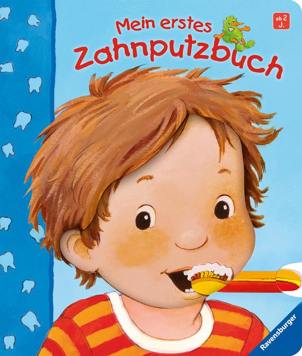 Actual product image Ravensburger My first toothbrush book (German)