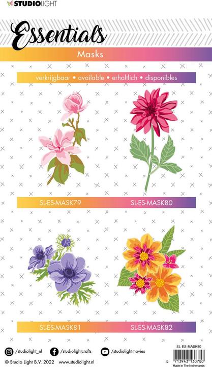 Image du produit Studio Light Masque Pochoir Dahlia Essentials