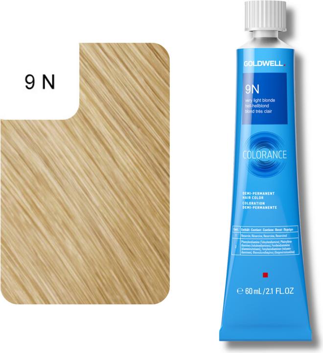 Image du produit Goldwell Colorance Tube Demi-Permanente (9N blond clair)