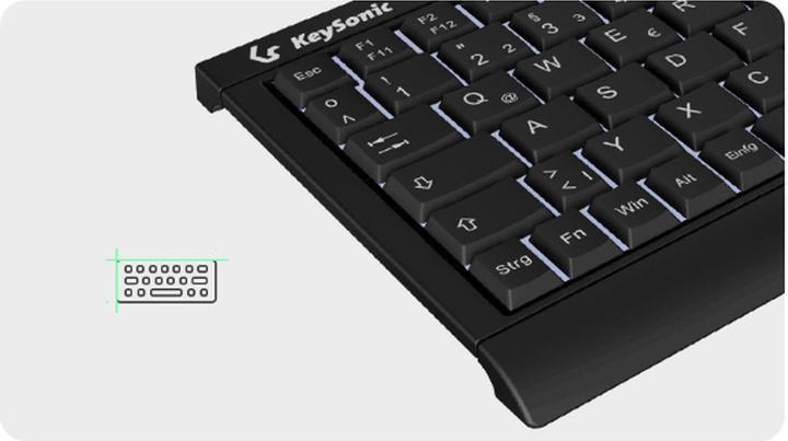 Produktbild KeySonic KSK-3011ELC (DE) (DE, Kabelgebunden)